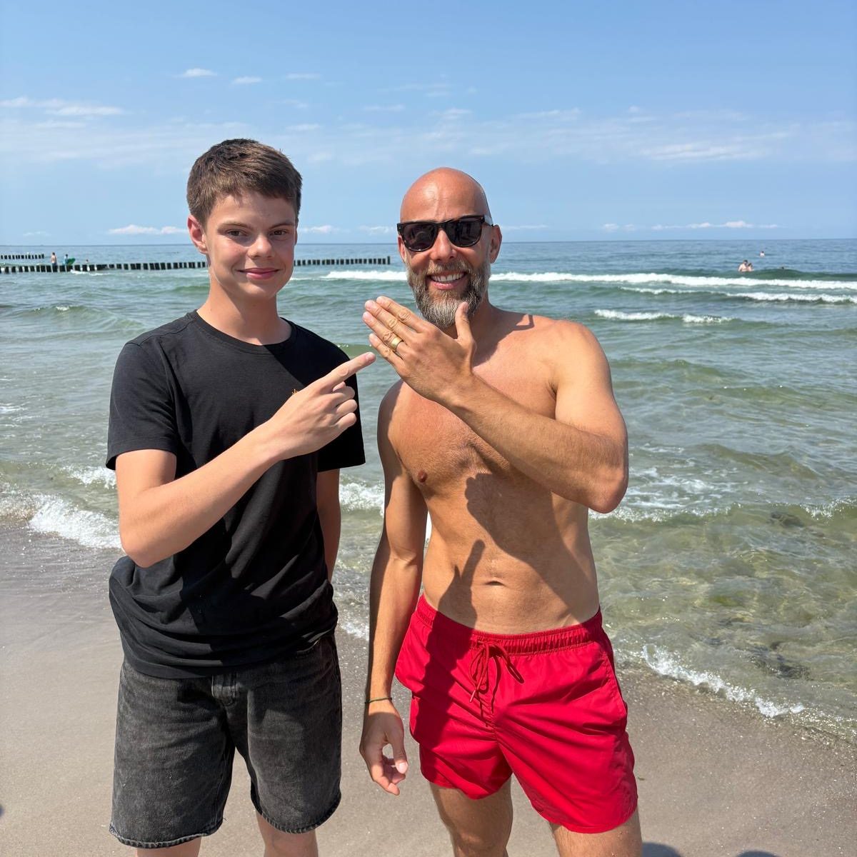 Ring im Wasser verloren